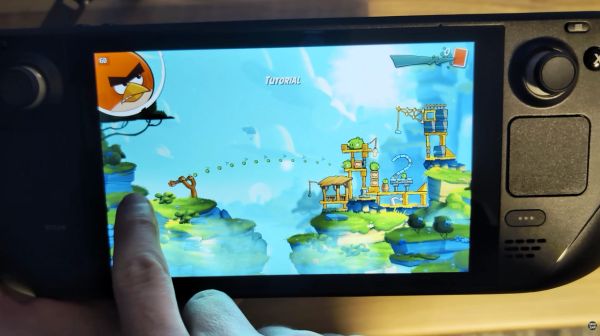Android Running on Steam Deck