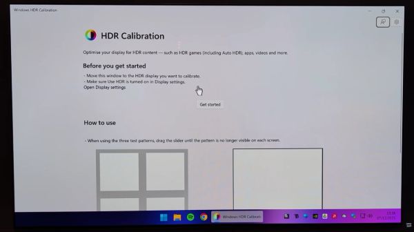 Windows HDR Calibration Tool