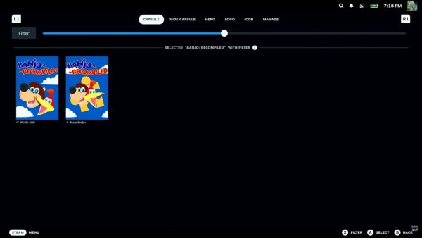 Setting Artwork with SteamGridDB